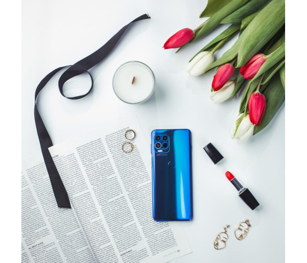 Motorola Moto G100 5G 8/128GB Iridescent Ocean 90Hz - 653525 - zdjęcie 4